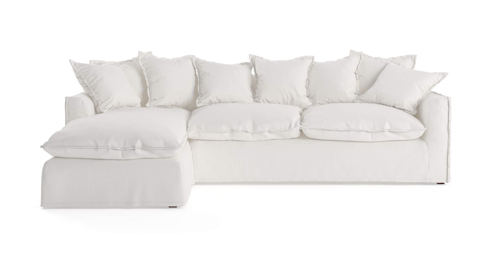Buy Palermo 3 Seater Modular Sofa with Chaise High Online in Australia